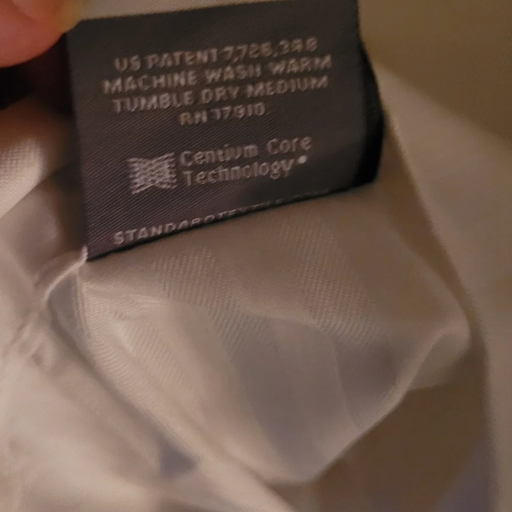 COMFORTWILL® Tone-on-Tone White Hotel Sheet by Standard Textile, QUEEN Flat Wide